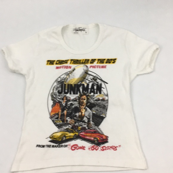 hanes designer tee Tops - Hanes designers tee the chase Thriller of the 80’s